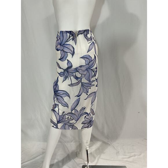 Patbo 'Stargazer Pareo' White Chiffon Dress Size OS - Picture 3 of 4